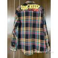 Oversize Newly 100% Cotton Men's Plaid Shirt